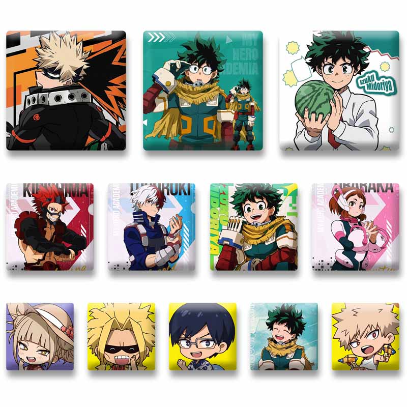 Furoshiki - Ochaco Izuku Shoto Himiko Katsuki Square
