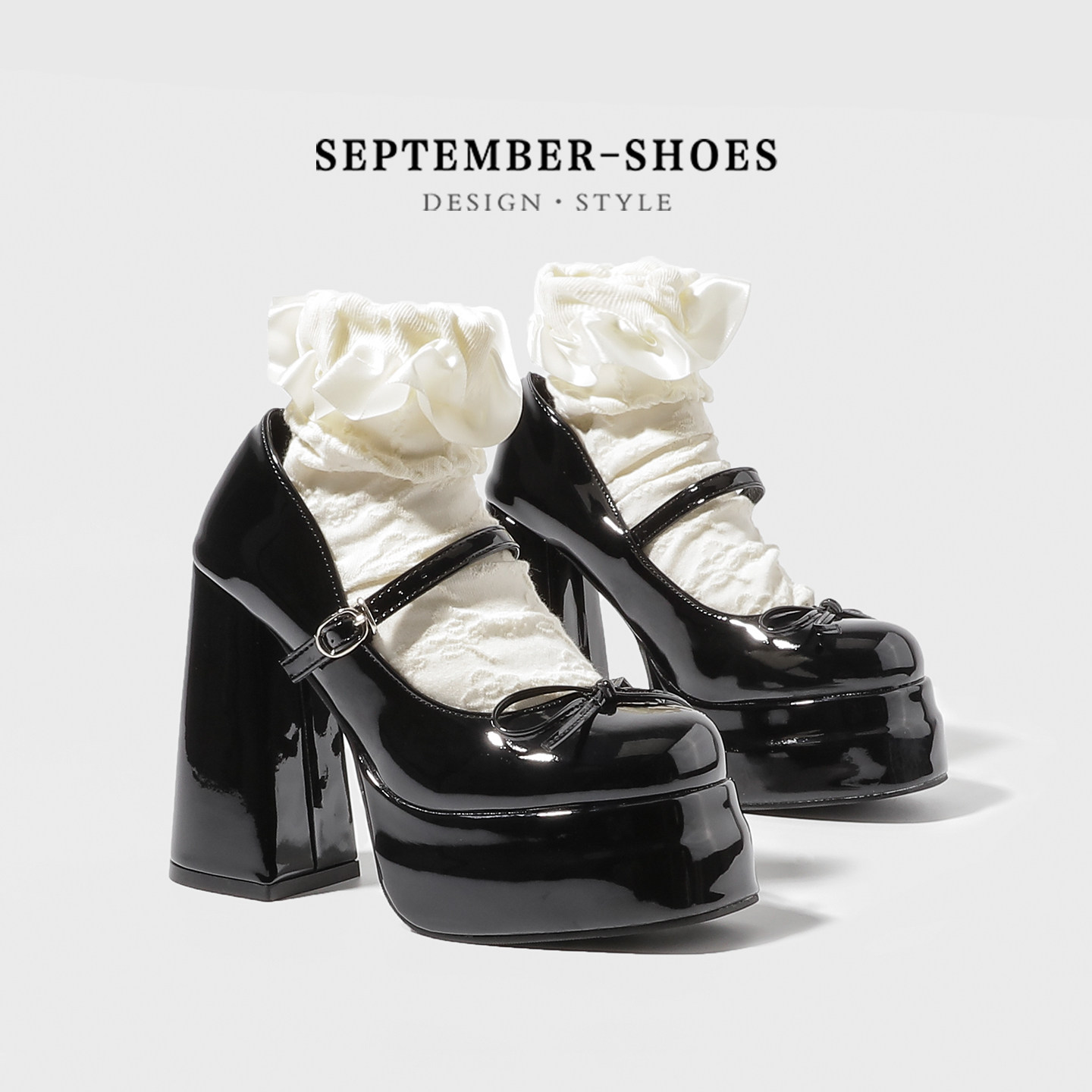 Lolita Marie Jane Shoes Women' - Japanese Tea 评论和价格