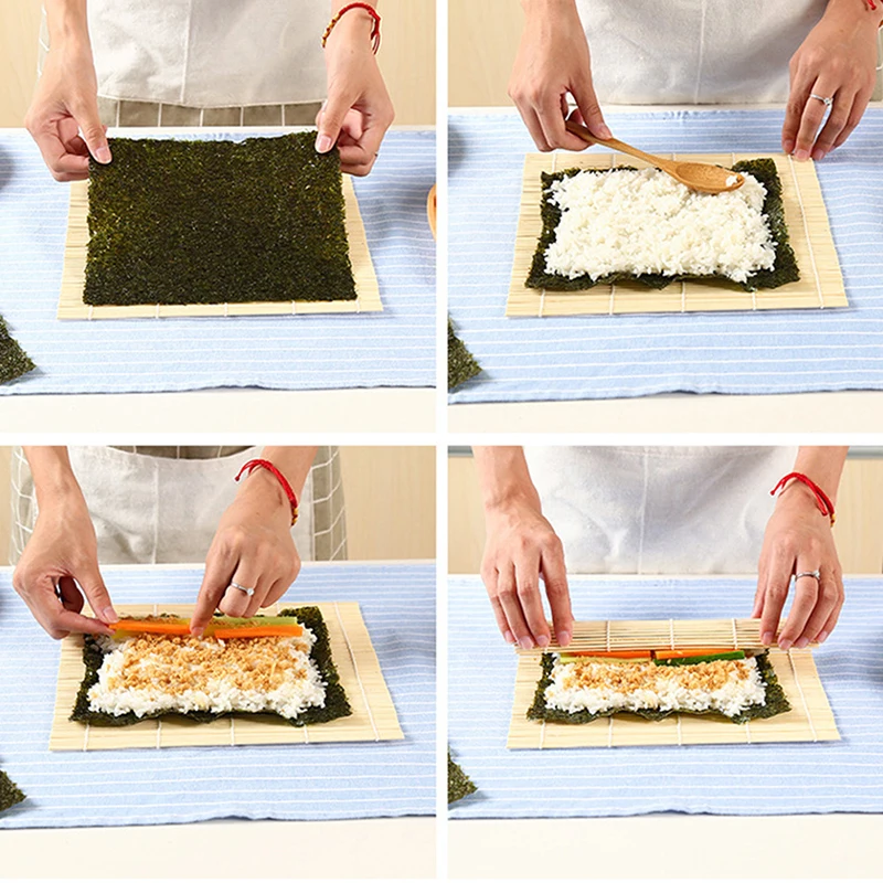 Bamboo Sushi Rolling Mat Non-s - Sushi Making Kit 评论和价格