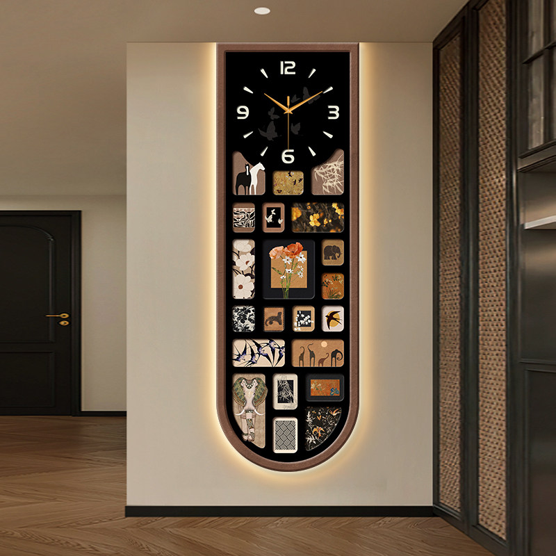Vertical Security Wall Clock U - Japanese Luxury Lifestyle 评论和价格