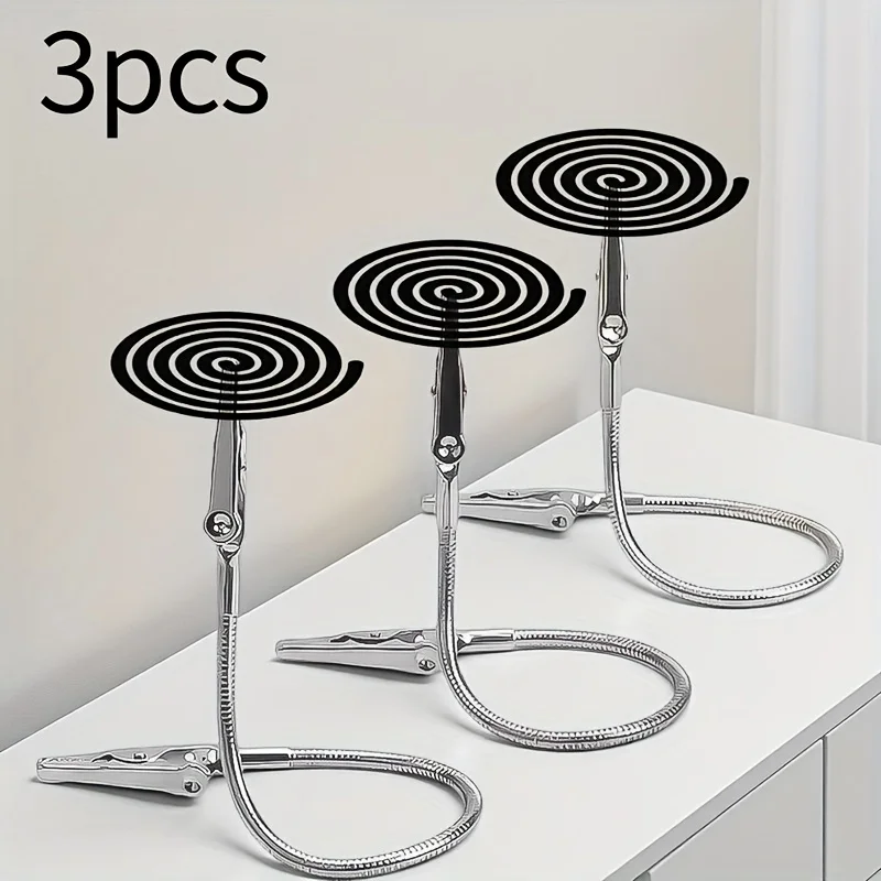 3Pcs Mosquito Coil Holder Clip - Incense Holder 评论和价格