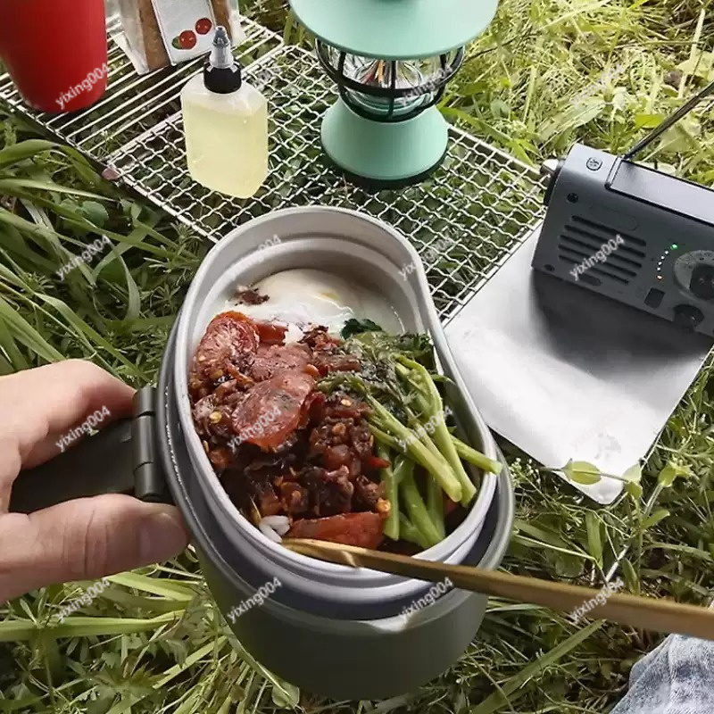 Outdoor Camping Split Bento Bo - Bento Box 评论和价格