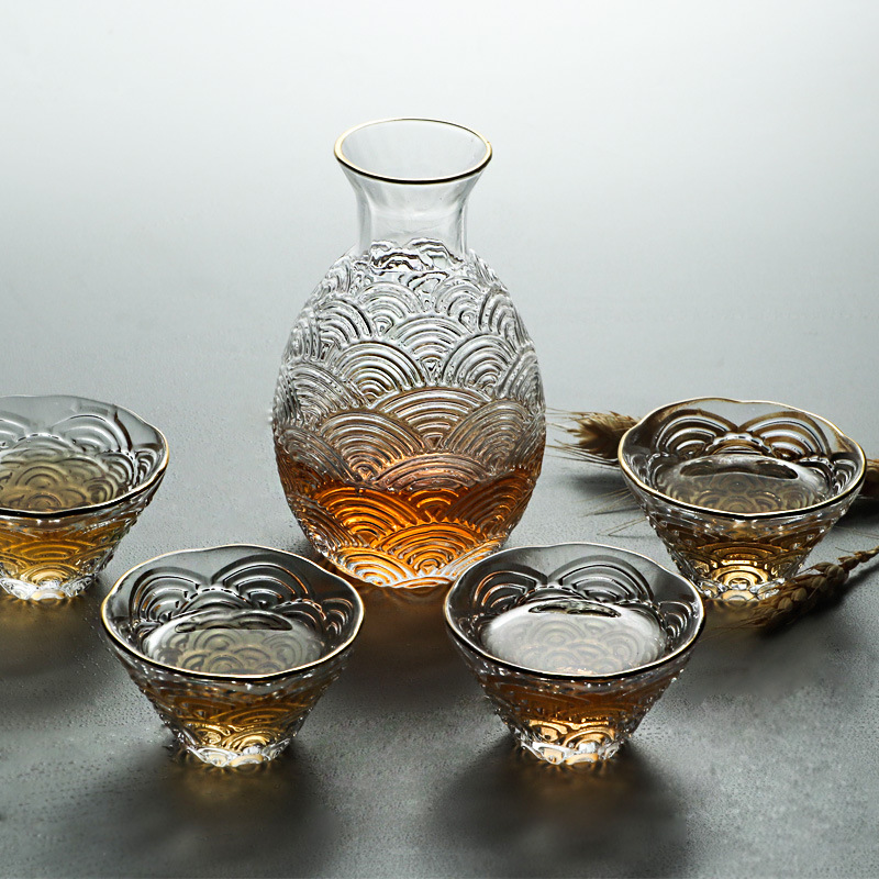 Japanese Hammer Sake Pot Set G - Japanese Pottery 评论和价格