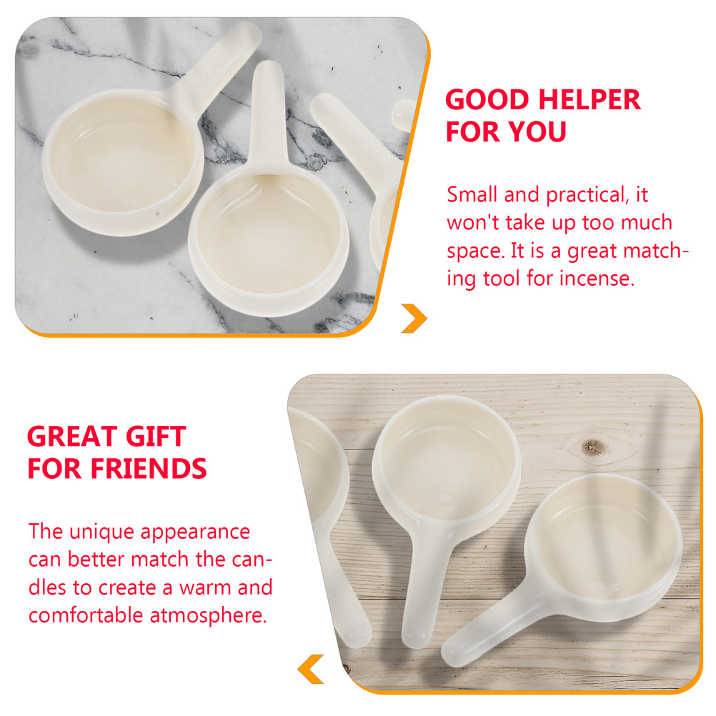 3Pcs Ceramic Tray Exquisite Cr - Incense Holder 评论和价格
