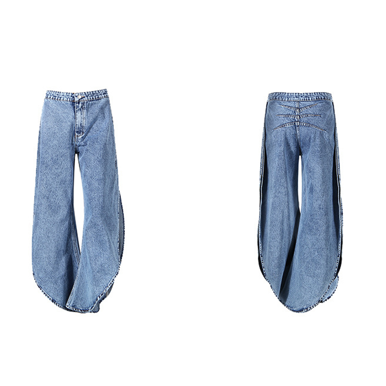 Y2K Women Denim Two Piece Outf - Matcha 评论和价格