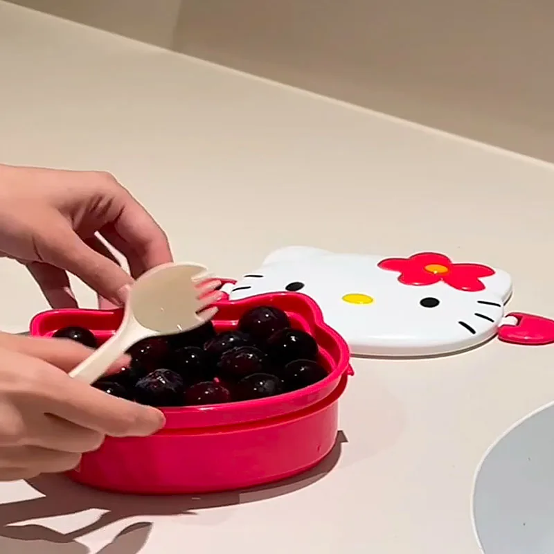 Cute Hello Kitty Shaped Lunch  - Japanese Snacks 评论和价格